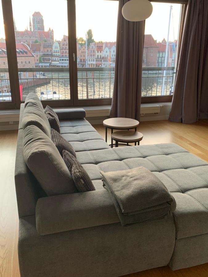 Apartamenty Centrum Nad Motlawa Z Widokiem Na Patio Z Balkonem 그단스크 외부 사진